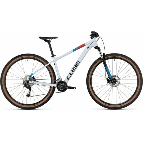 фото Велосипед 29 "cube 2023 aim slx white-n-blue-n-red 18", , шт