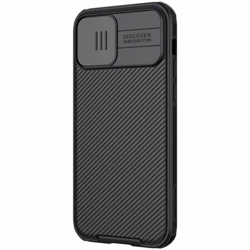 Чехол для iPhone 12/12 Pro с защитой камеры Nillkin CamShield Pro Case - Черный