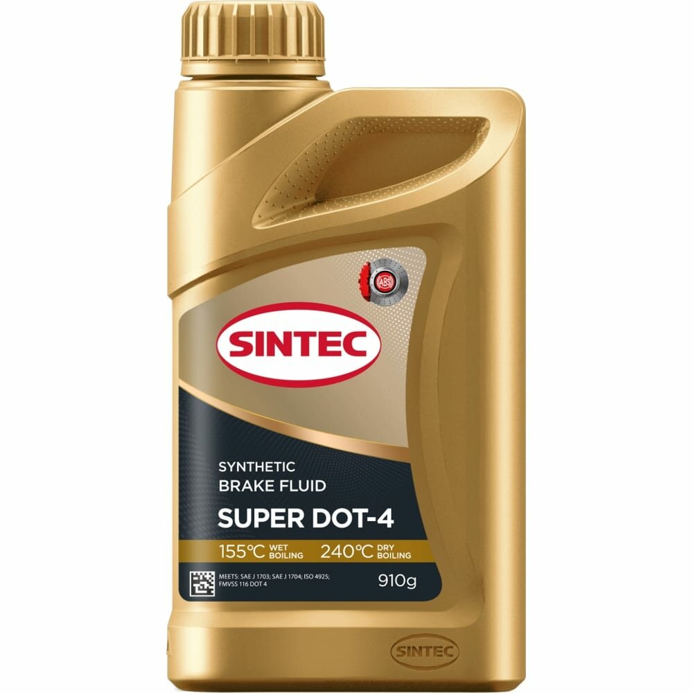 Тормозная жидкость Sintec SUPER DOT-4