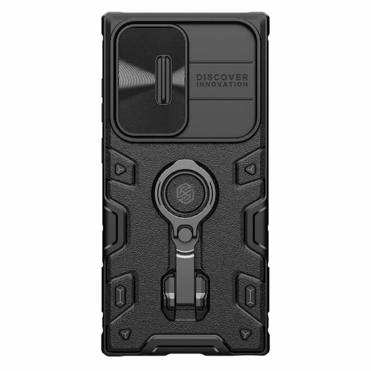 Чехол Nillkin CamShield Armor Pro Magnetic для Samsung Galaxy S23 Ultra (черный)
