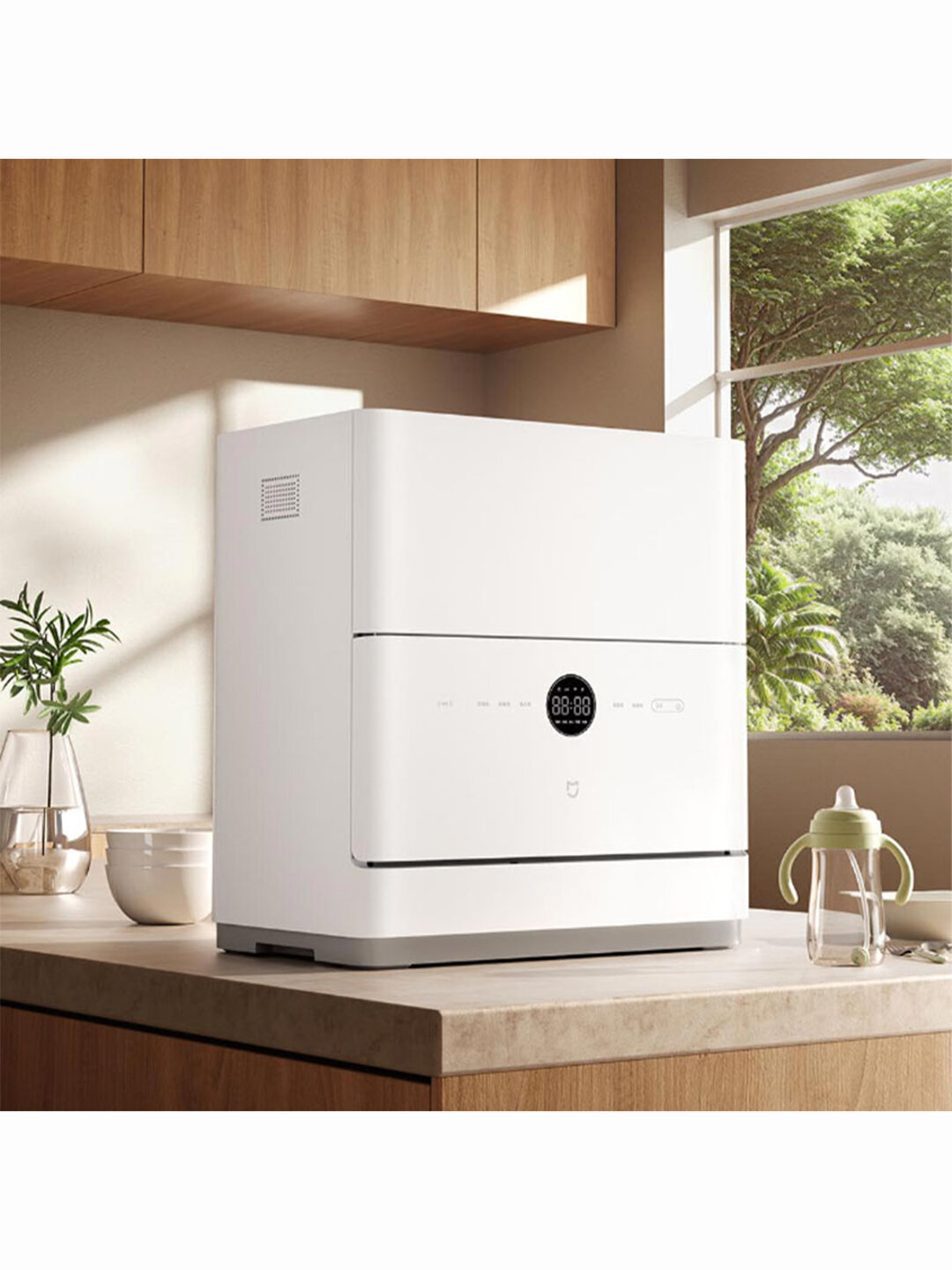 Посудомоечные Машины Xiaomi Умная настольная посудомоечная машина Xiaomi Mijia Smart Desktop Dishwasher S2 5 Sets White (QMDW0502M)