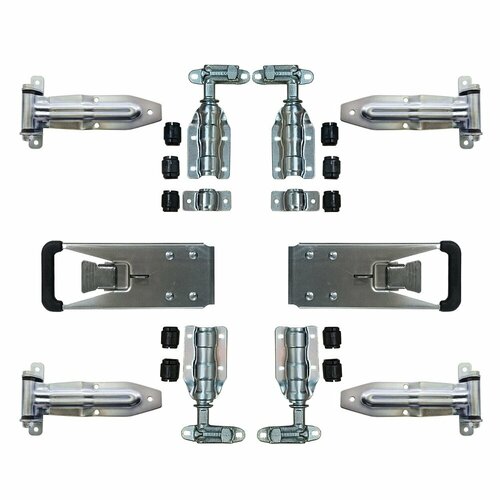 Фурнитура задних дверей фургона ГАЗ-3302 (еврозамок)