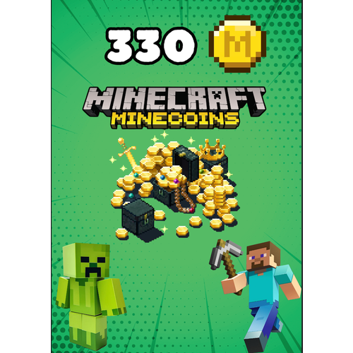 Пополнение валюты Minecraft- 330 MineCoins Весь мир Россия Беларусь 229₽