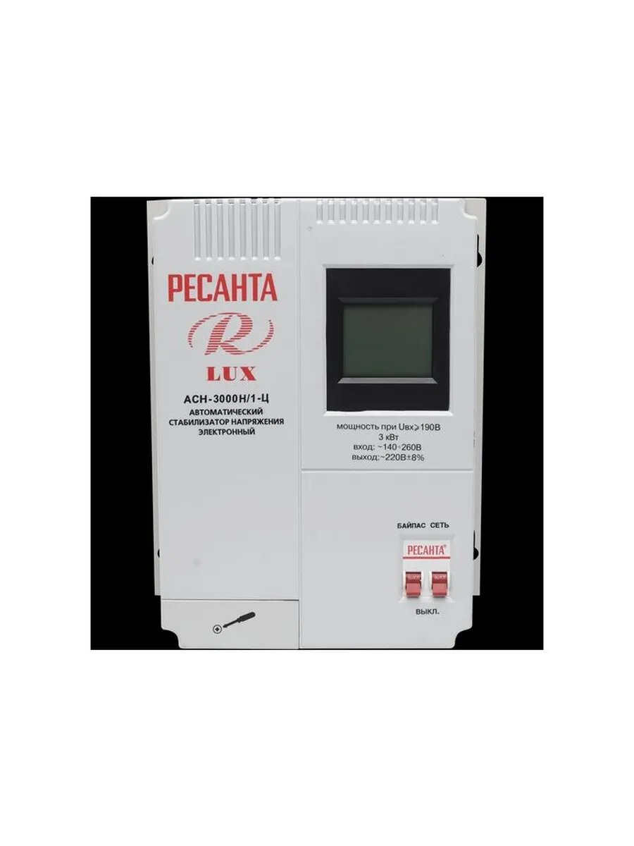 Стабилизатор Ресанта Lux АСН-3 000Н/1-Ц