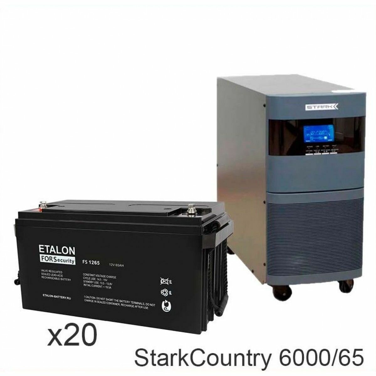 Stark Country 6000 Онлайн, 12А + ETALON FS 1265