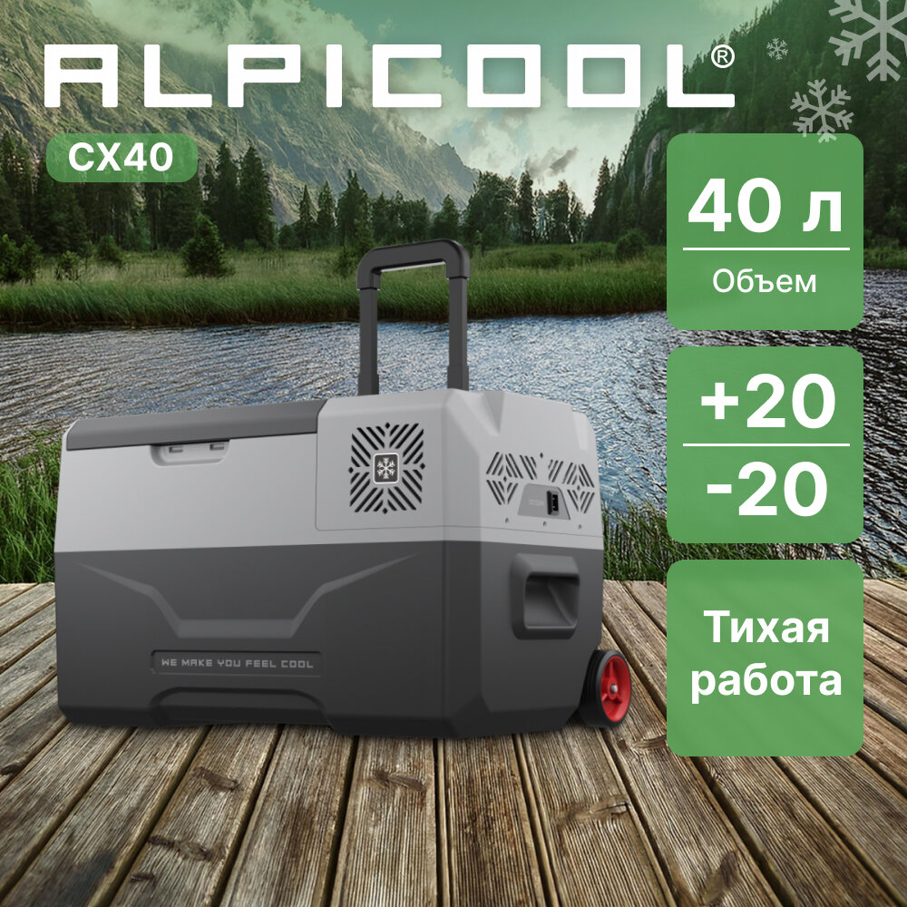Компрессорный автохолодильник Alpicool - фото №4