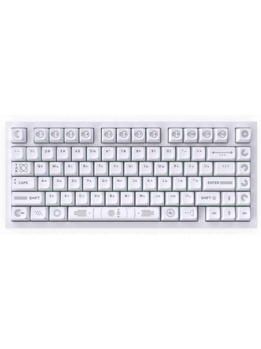 Клавиатура проводная + беспроводная Дарк Проджект CM81 Zeno [DP-CM81ZW]