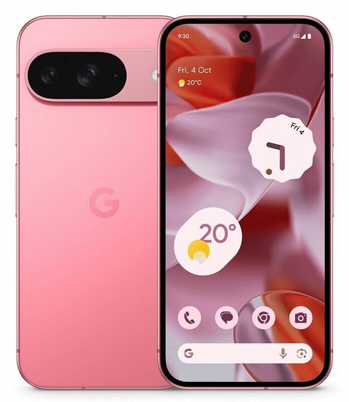 Смартфон Google Pixel 9 12/256Gb Peony (Розовый) Global Dual: nano Sim +eSim