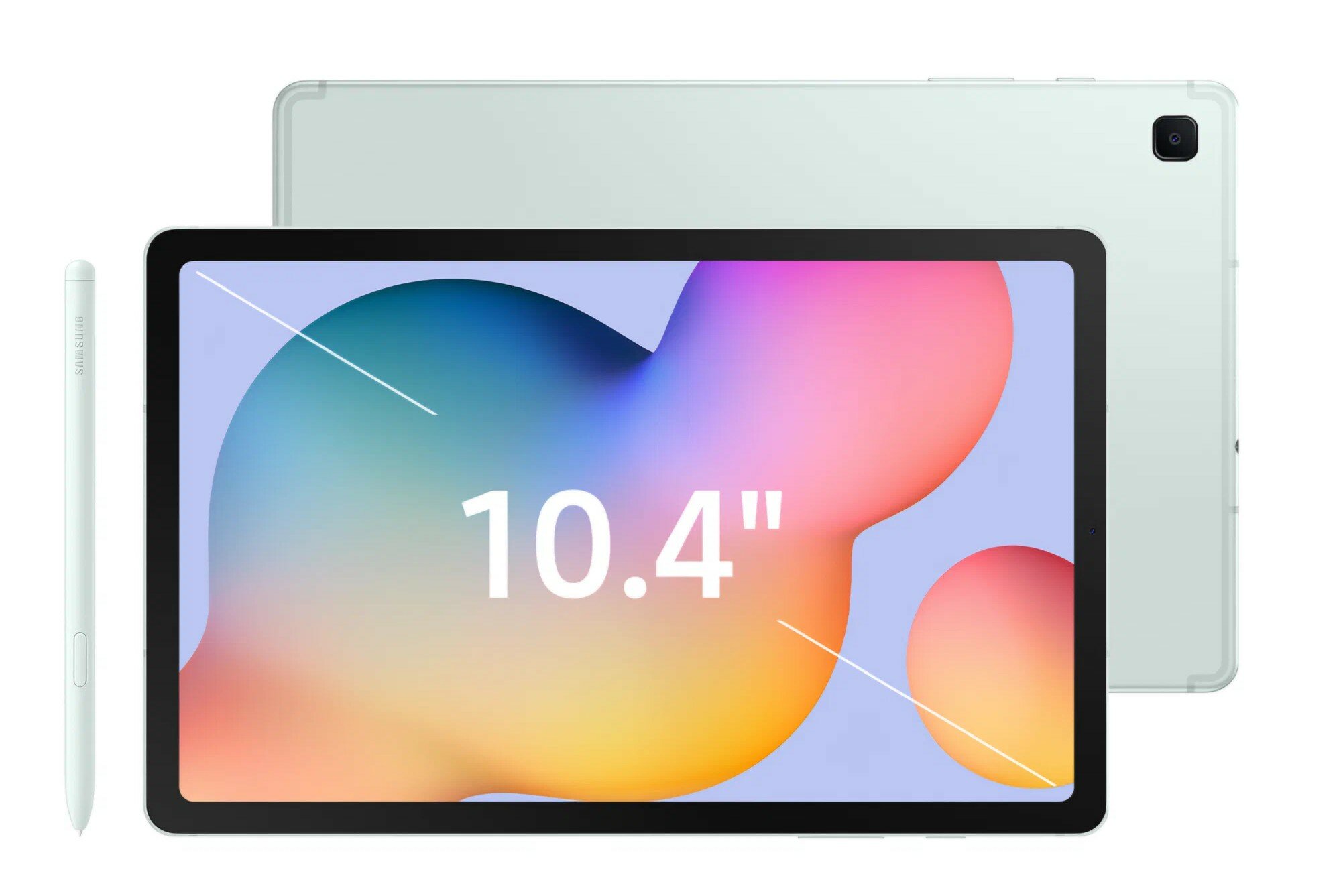 Планшетный компьютер Samsung Galaxy Tab S6 Lite 10.4 SM-P620 (2024), 4 ГБ/64 ГБ, Wi-Fi, со стилусом, мятный