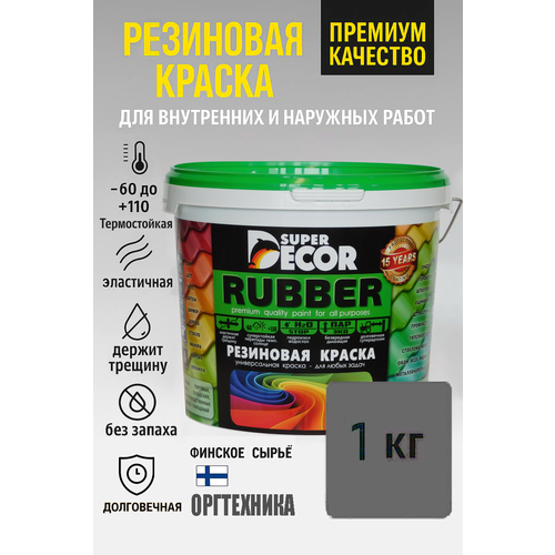 фото Резиновая краска super decor rubber оргтехника №15 1кг