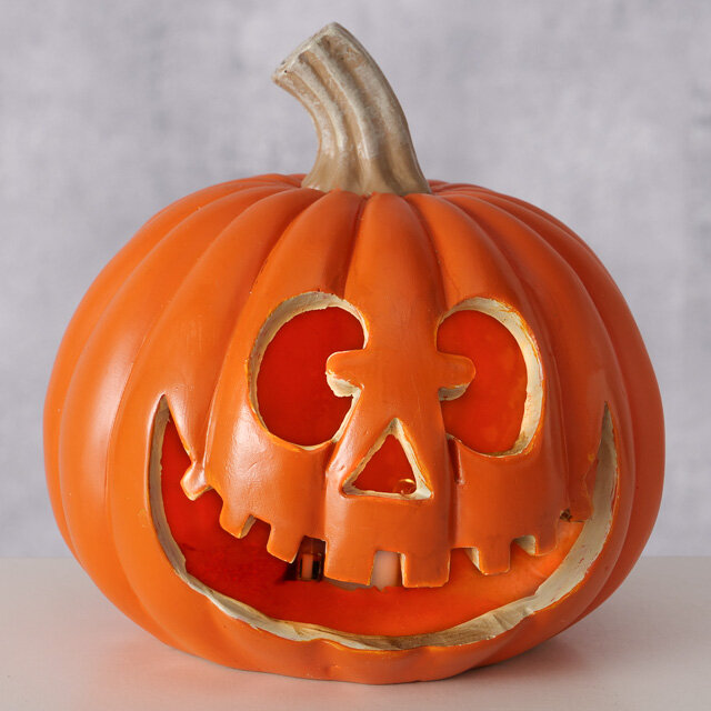 Декоративная фигурка Тыква Джексен - Happy Halloween 12 см Boltze 2070256