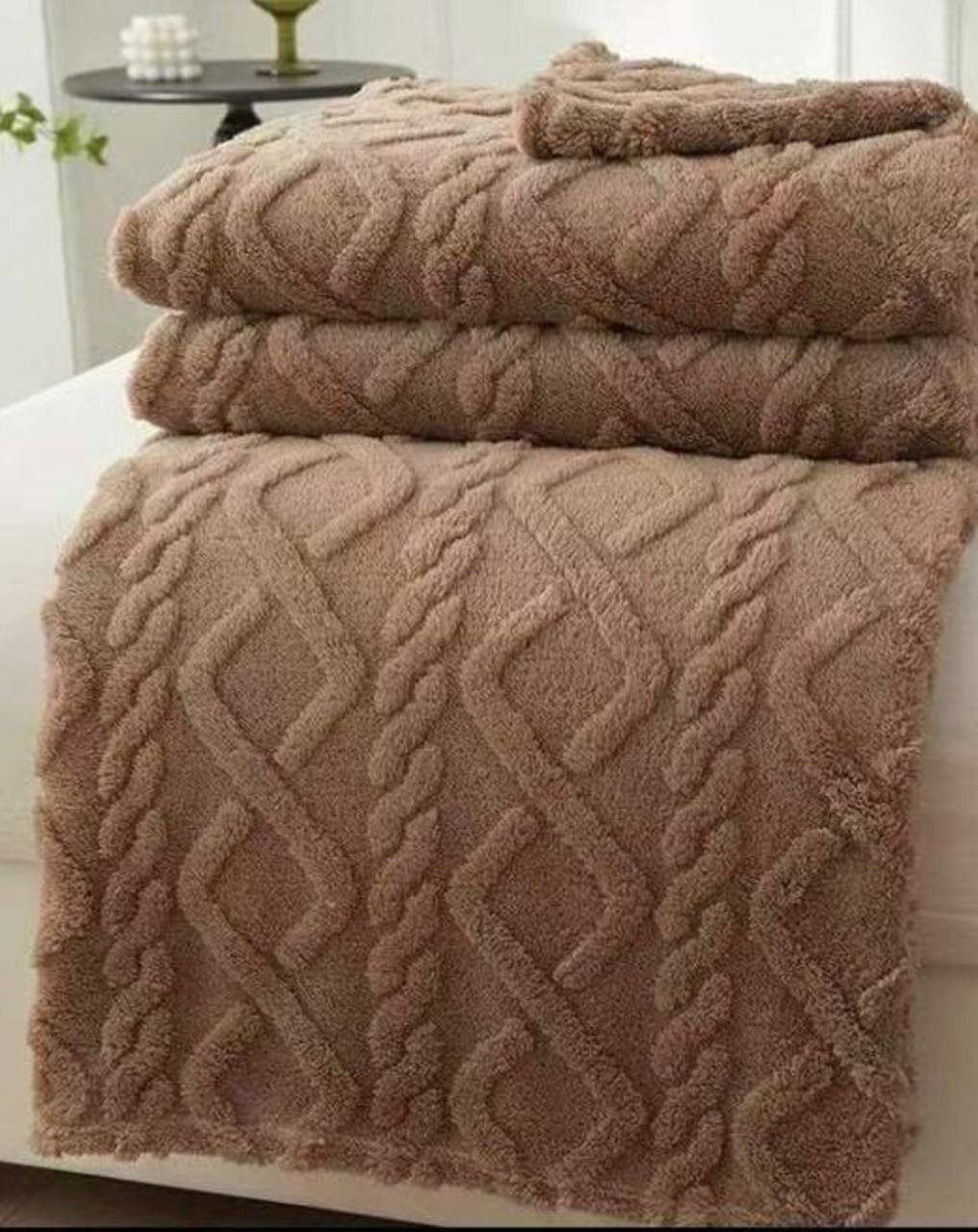 Плющевый плед-одеяло 200*230 — фото 1