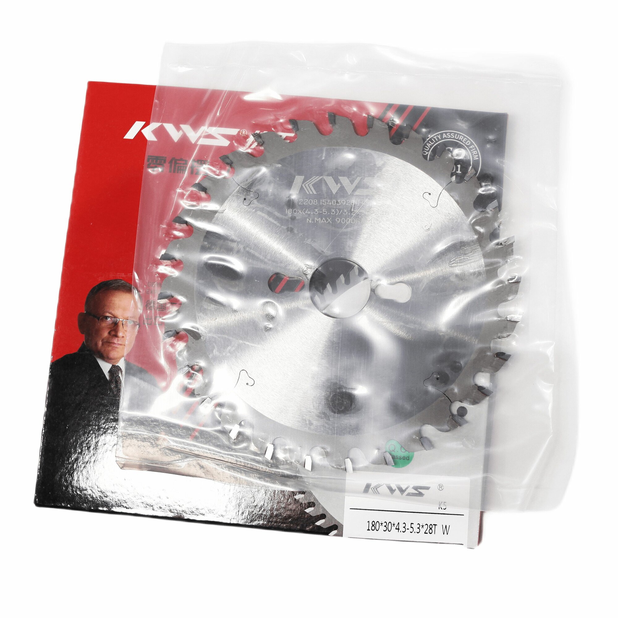 Дисковая пила 200х50х36 4,3-5,5 мм KWS