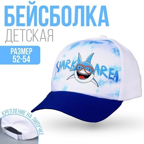 Кепка детская Shark area, рр 54см