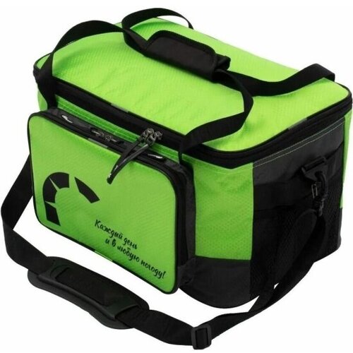 Сумка изотермическая следопыт - Green Line Pro 34 литра, зеленая сумка изотермическая следопыт red line 23 литра зеленая