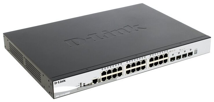 Коммутатор D-LINK 24PORT 10/100/1000 POE DGS-1510-28XMP/A1A