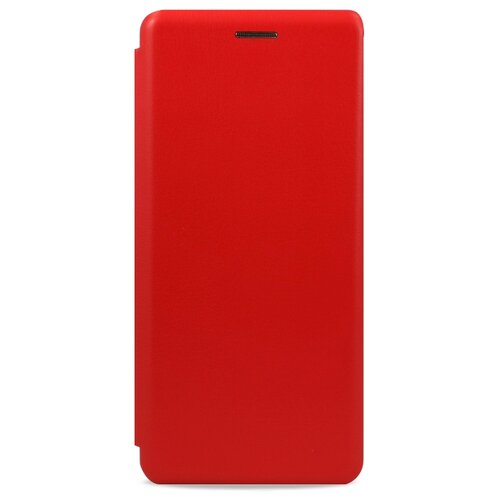 фото Кожаный чехол для xiaomi redmi 7 и redmi y3 / чехол книжка на сяоми редми 7 и редми у3 с кармашком для карт (красный) pastila
