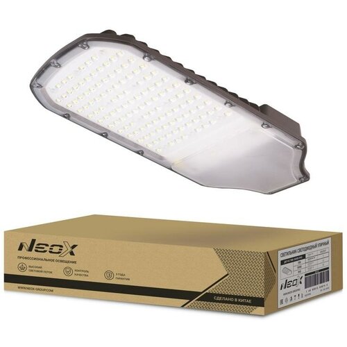 Светильник светодиодный ДКУ-03 70Вт 230В 5000К 9800лм 140лм/Вт IP65 уличный линзованный, NEOX 4690612038148 (1 шт.)