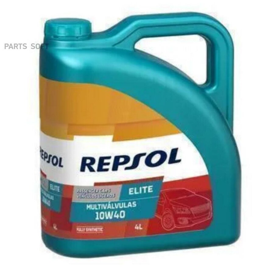 Моторное масло REPSOL ELITE MULTIVALVULAS 10W-40 SN/CF 4L