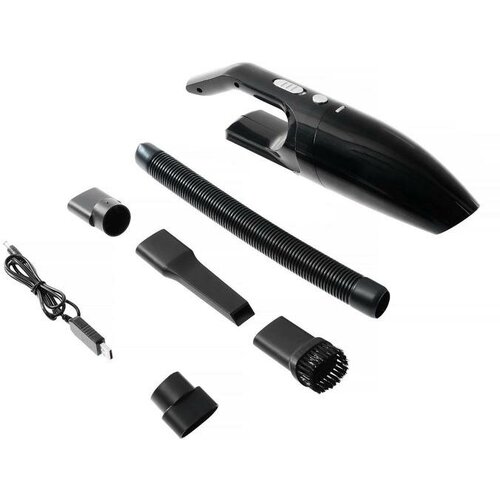 Пылесос автомобильный CARTAGE беспроводной 5 насадок 120 Вт 12 В черный 261800₽