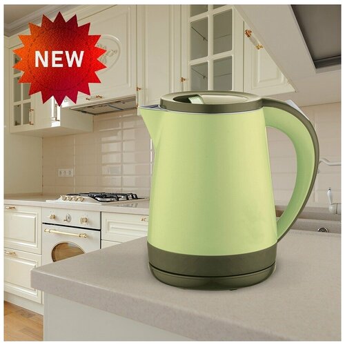 Дорожный Электрический чайник для дома офиса домашний кухонный электрочайник объем 12 л защита от перегрева для дома офиса зеленый 299900₽