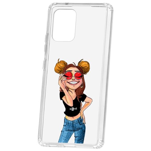 фото Чехол на samsung galaxy s10 lite kruche print smiling
