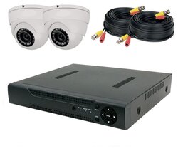 Комплект видеонаблюдения PS-Link KIT-A502HD 2 камеры