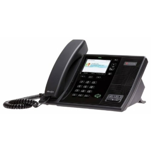 VoIP-телефон Polycom CX600 черный voip телефон polycom soundpoint ip 321