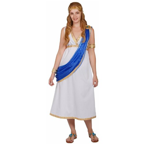 Карнавальный костюм взрослый Греческая богиня (16366) 44 греческая богиня косплей костюм белая богиня элегантные необычные платья костюмы