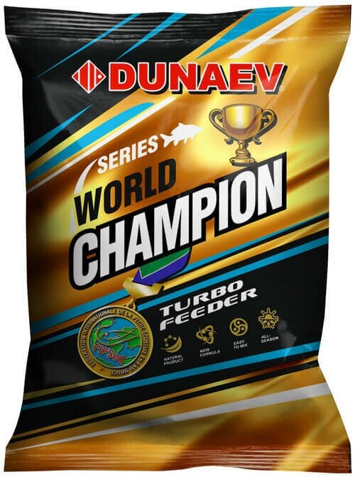 Прикормка "DUNAEV-WORLD CHAMPION" 1кг Turbo Feeder