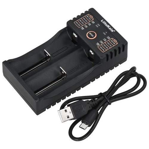 Зарядное устройство LiitoKala Lii-202 2 slots electric battery charger intelligent fast led indicator usb charger for aa aaa ni mh ni cd rechargeable battery