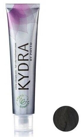 Kydra Creme стойкая крем-краска для волос, 4 коричневый, 60 мл