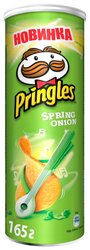 Чипсы Pringles картофельные Spring onion