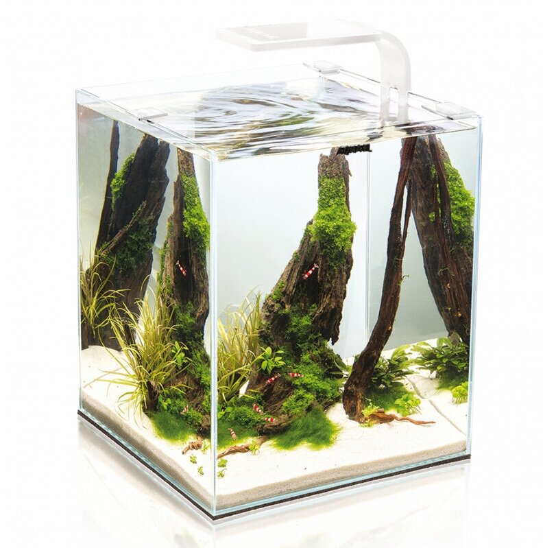 Aквариум Aquael Shrimp Set Smart LED Plant ll 20л белый - фотография № 4