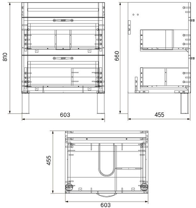 Тумба с раковиной Iddis Oxford 60 OXF60W0i95K - фото №15