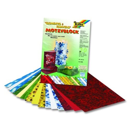 фото Набор картона "природа и цветы", арт. 4649 folia