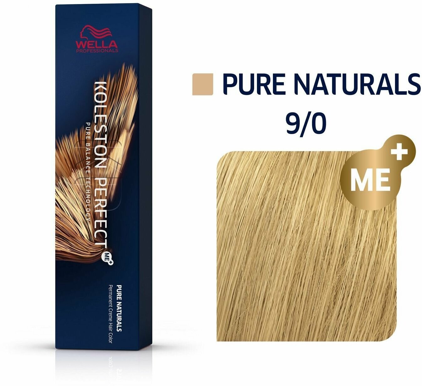 Wella Professionals Koleston Perfect Me+ Стойкая краска для волос 9/0 Очень светлый блонд натуральный, 60 мл