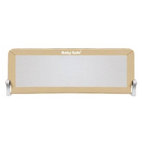 фото Барьер безопасности для кровати baby safe, 180x66 см, бежевый