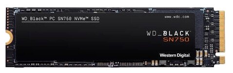 Твердотельный накопитель SSD WD Black SN750 NVMe WDS200T3X0C 2ТБ M2.2280 (без радиатора)