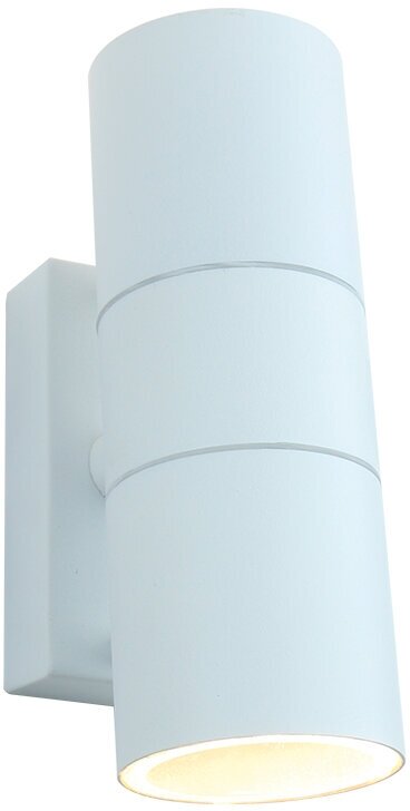 Arte Lamp Уличный настенный светильник Mistero bianco A3302AL-2WH, GU10, 70 Вт, цвет арматуры: белый, цвет плафона белый