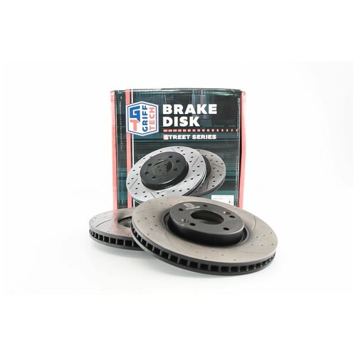 Диск тормозной (комплект 2ШТ) передний перфорированный 300мм KIA Ceed / GT51KH109