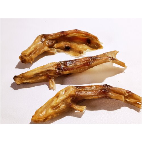 fooddog/Утиные лапки 3 шт/Лакомство для животных 40 гр/Диетическое лакомство для собак