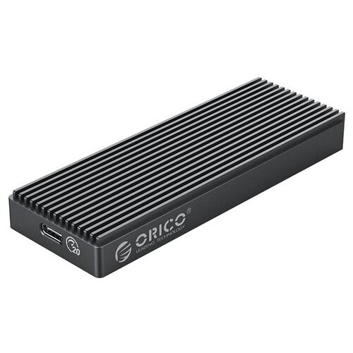 Внешний корпус для SSD для SSD ORICO M2PAC3-G20, серый orico m 2 nvme ssd чехол корпус asm2364 master chip 20 гбит с usb3 2 gen2 x2 type c для m 2 жесткого диска до 2 тб кабели a c c
