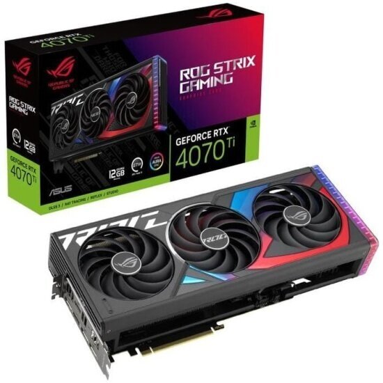 Видеокарта Asus ROG Strix GeForce RTX 4070 Ti 12GB GDDR6X