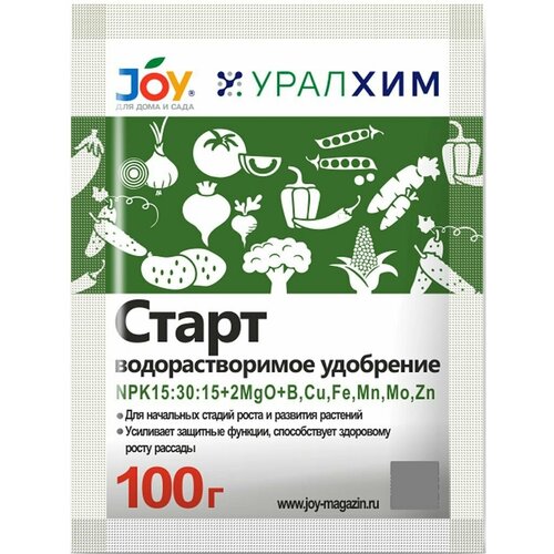 Удобрение Joy Водорастворимое Старт 100г joy водорастворимое удобрение универсал 100г