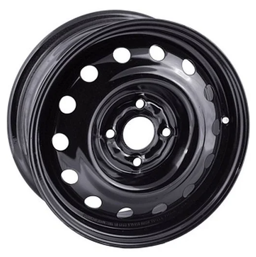 Диск штампованный R14 5.5J 4x100/54.1 ET45 Евродиск 53A45R Black 9304640 евродиск 9304640