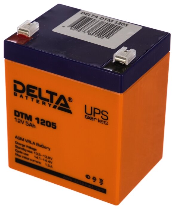 Аккумуляторная батарея DELTA Battery DTM 1205 12В 5 А·ч