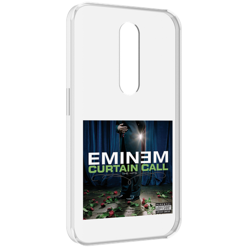 чехол mypads eminem curtain call the hits для motorola moto g5s xt1799 2 задняя панель накладка бампер Чехол MyPads Eminem CURTAIN CALL, THE HITS для Motorola Moto X Force (XT1585 / XT1581) задняя-панель-накладка-бампер