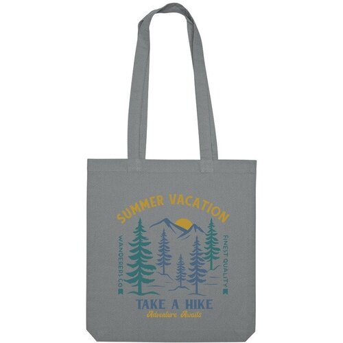 фото Сумка шоппер us basic, серый