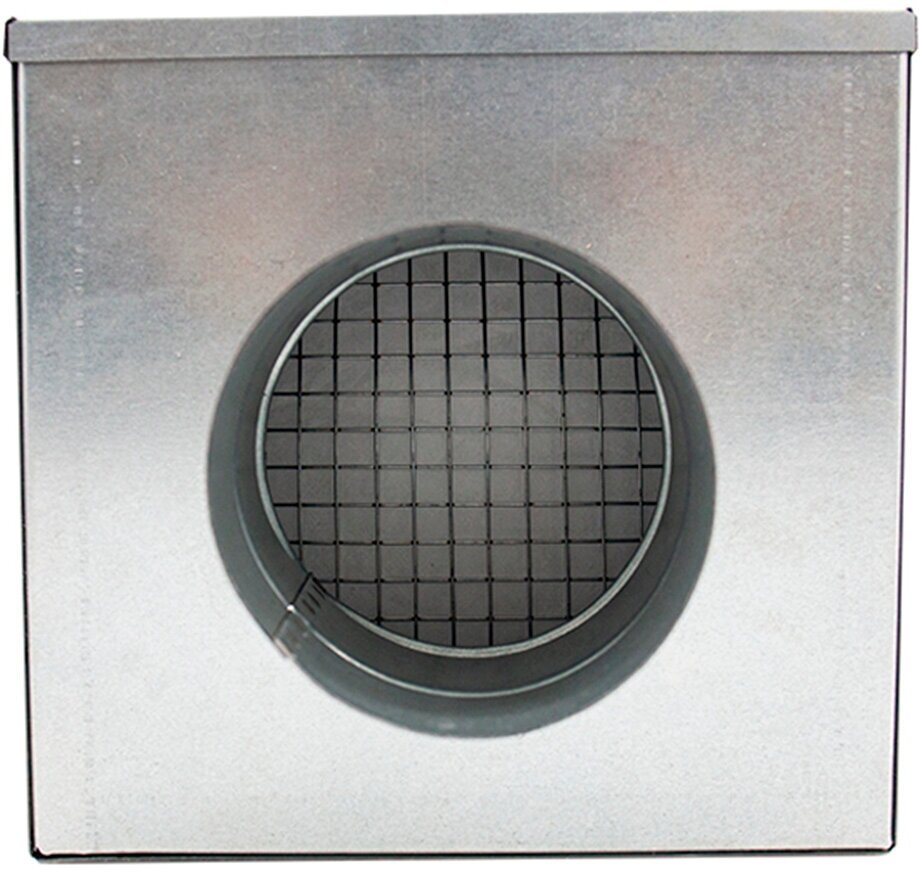 Фильтр для круглых воздуховодов d160 мм оцинкованный - фотография № 2